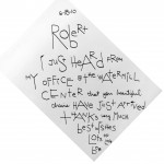 Bob Wilson's Letter